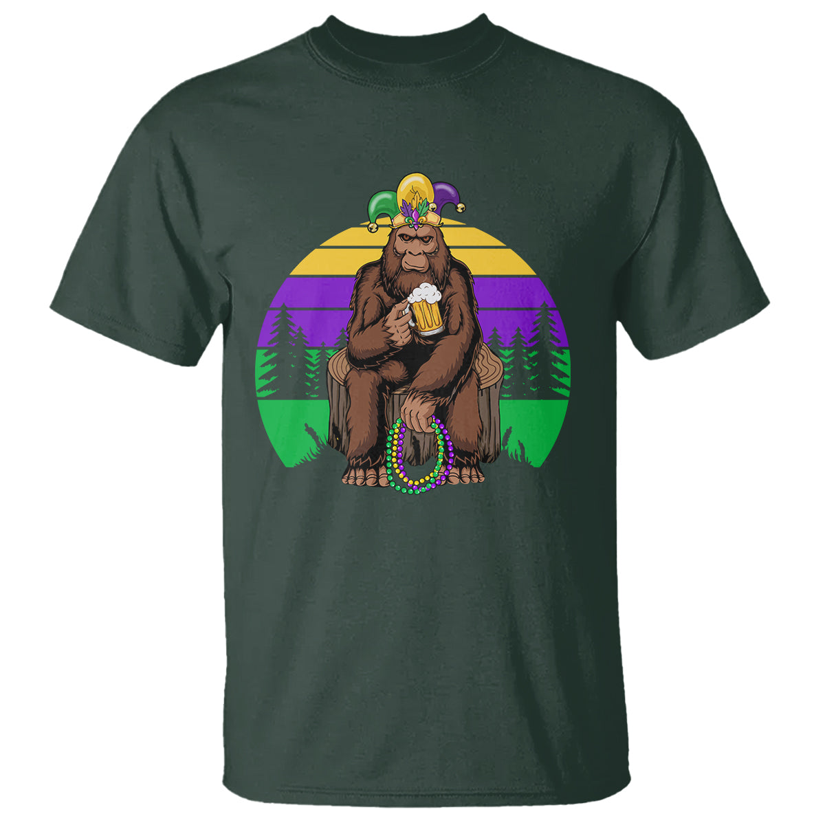 mardi-gras-bigfoot-sasquatch-funny-beer-lover-t-shirt