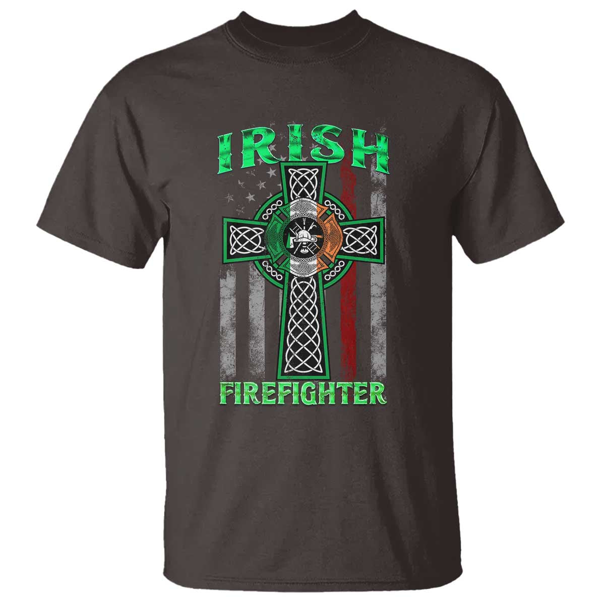 irish-firefighter-t-shirt-celtic-cross-american-flag