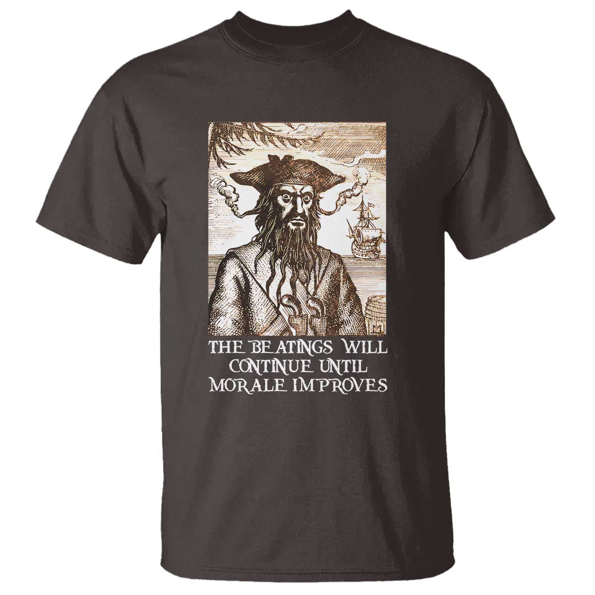 funny-blackbeard-sarcastic-joke-t-shirt-the-beatings-will-continue-until-morale-improves