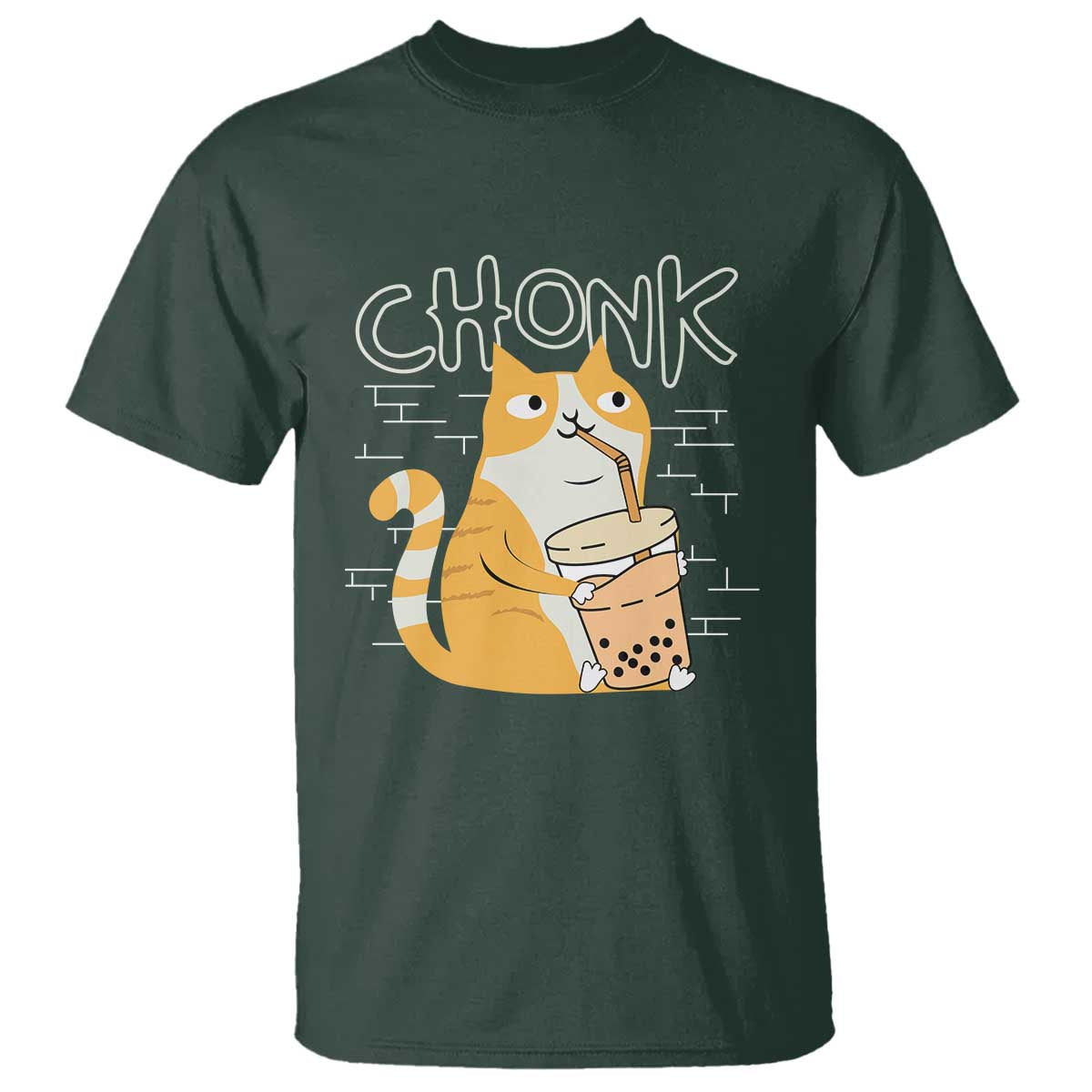 funny-fat-cat-t-shirt-chonk-drinking-bubble-tea