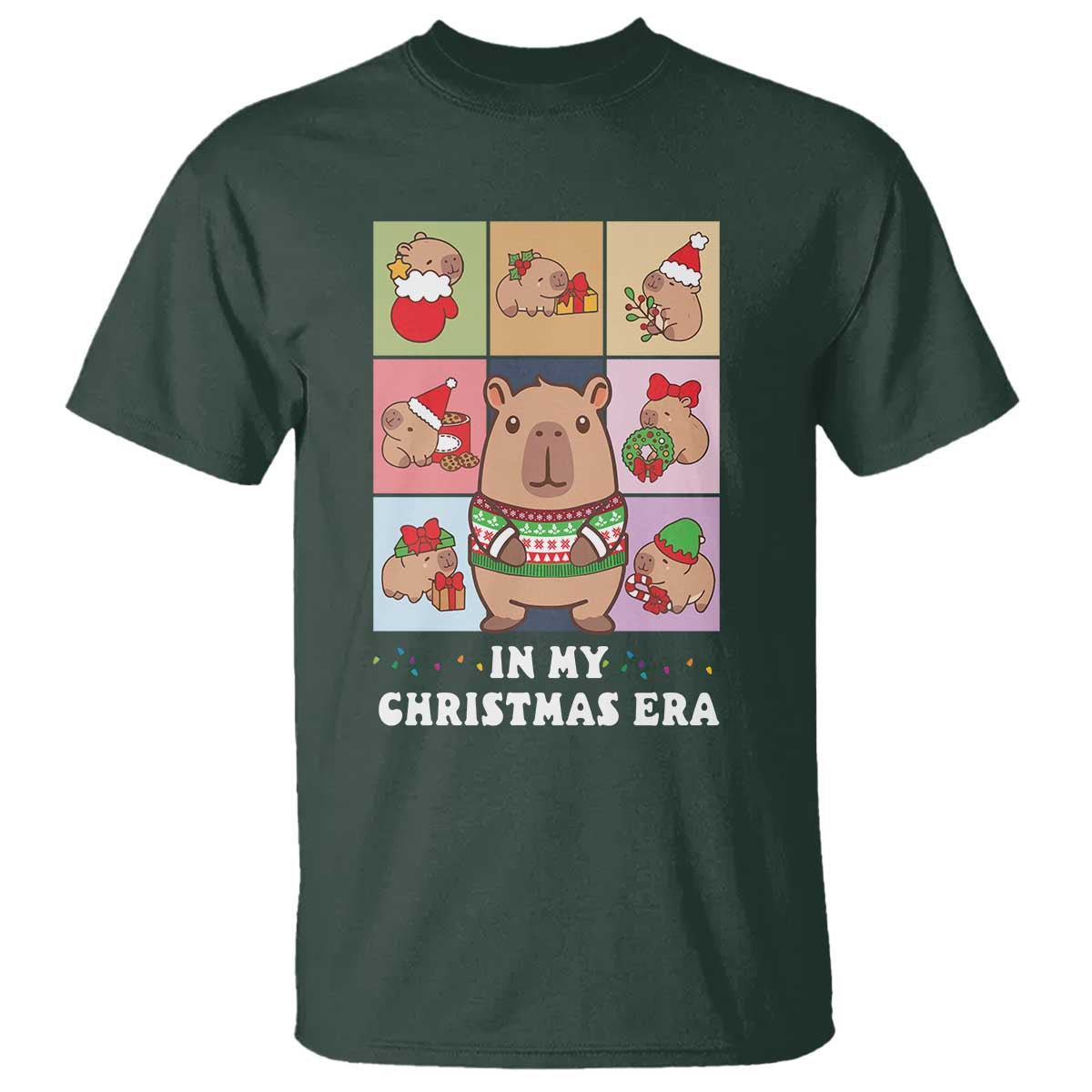 funny-capybara-christmas-t-shirt-in-my-christmas-era