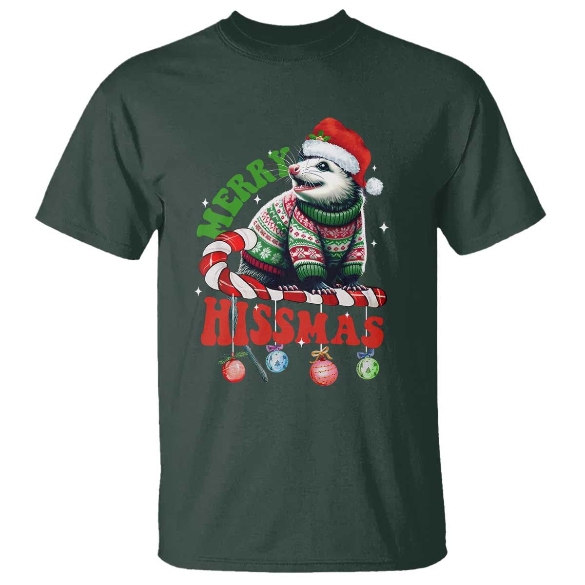 funny-christmas-opossum-t-shirt-merry-hissmass