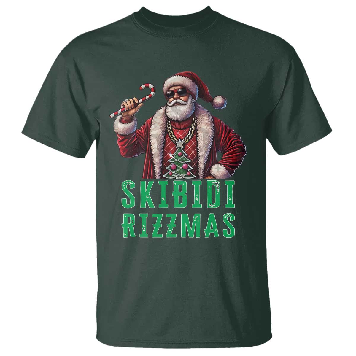 funny-xmas-t-shirt-skibidi-rizzmas-cool-santa-gangsta