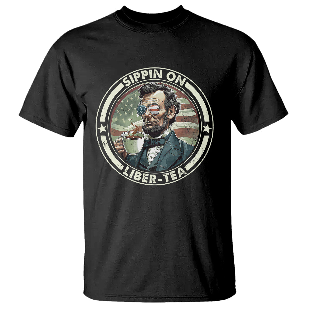 funny-abraham-lincoln-t-shirt-sippin-on-liber-tea-drinking-tea-4th-of-july