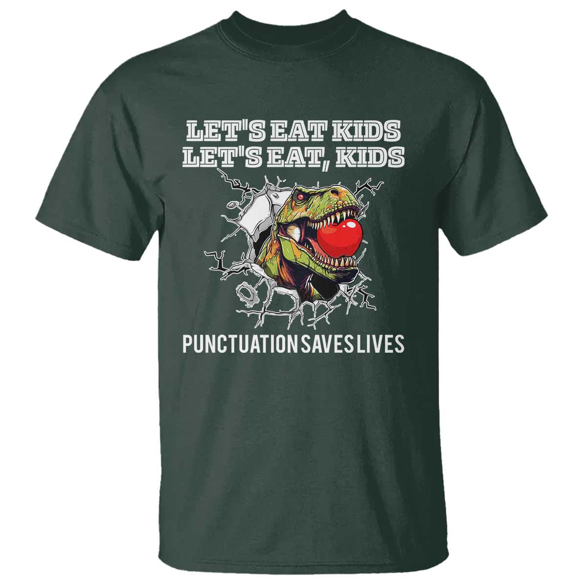 funny-teacher-t-shirt-lets-eat-kid-punctuation-saves-lives