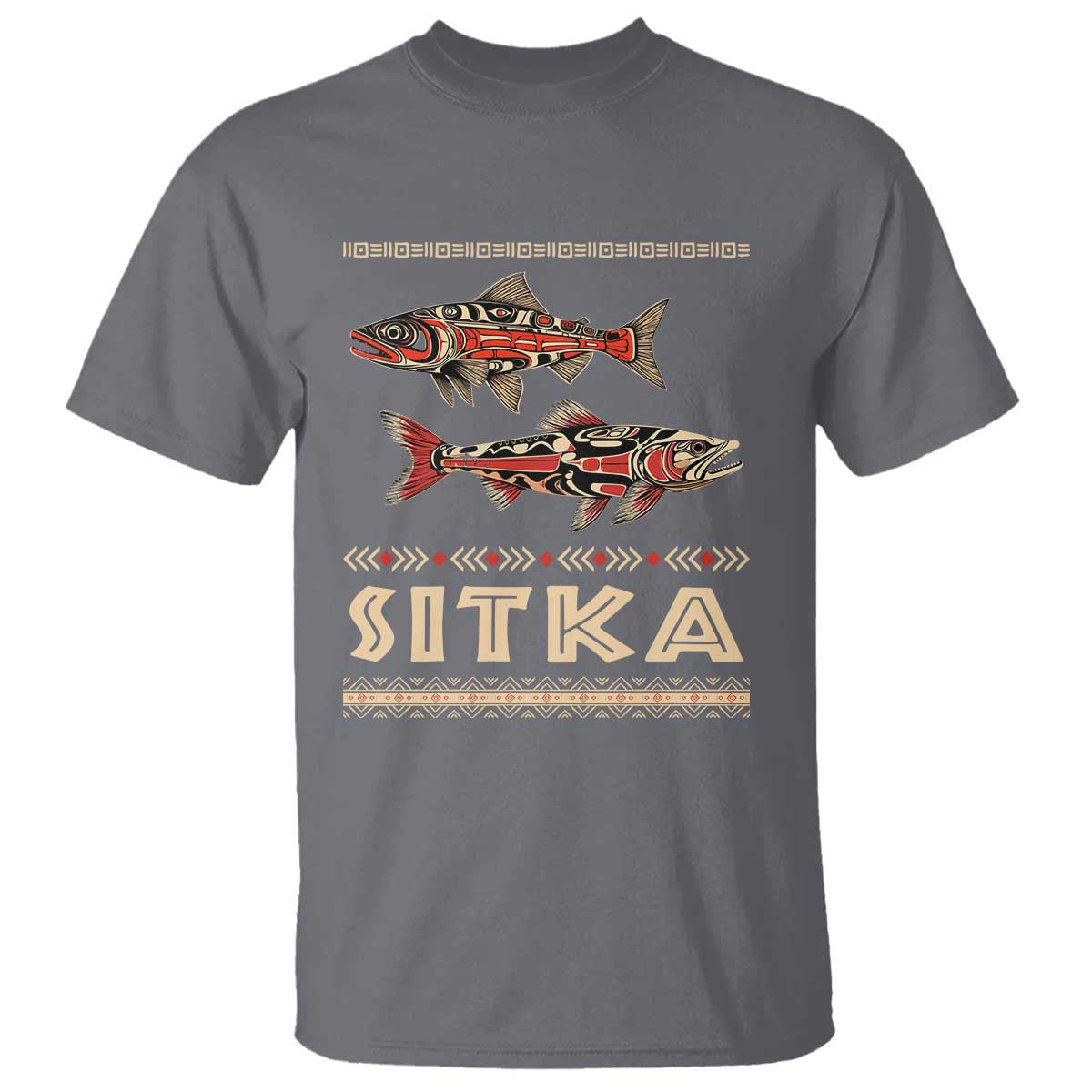native-american-alaska-t-shirt-sitka-salmon-fishermen-art