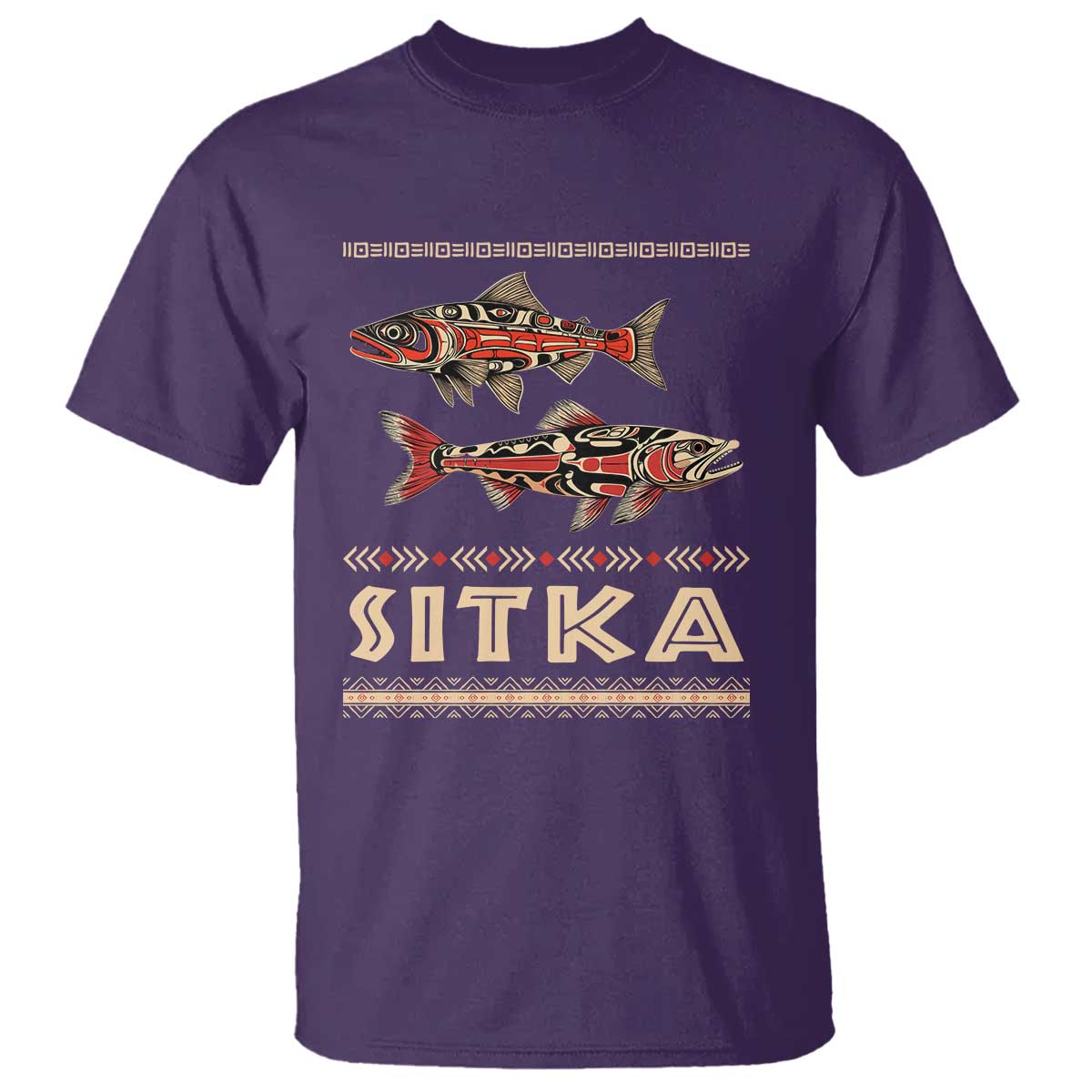 native-american-alaska-t-shirt-sitka-salmon-fishermen-art