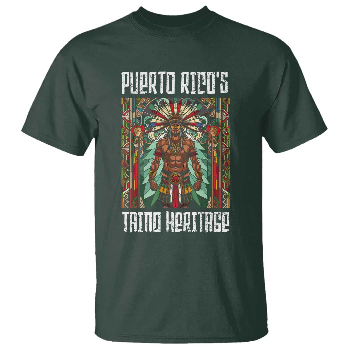 puerto-rico-taino-heritage-t-shirt-indigenous-warrior