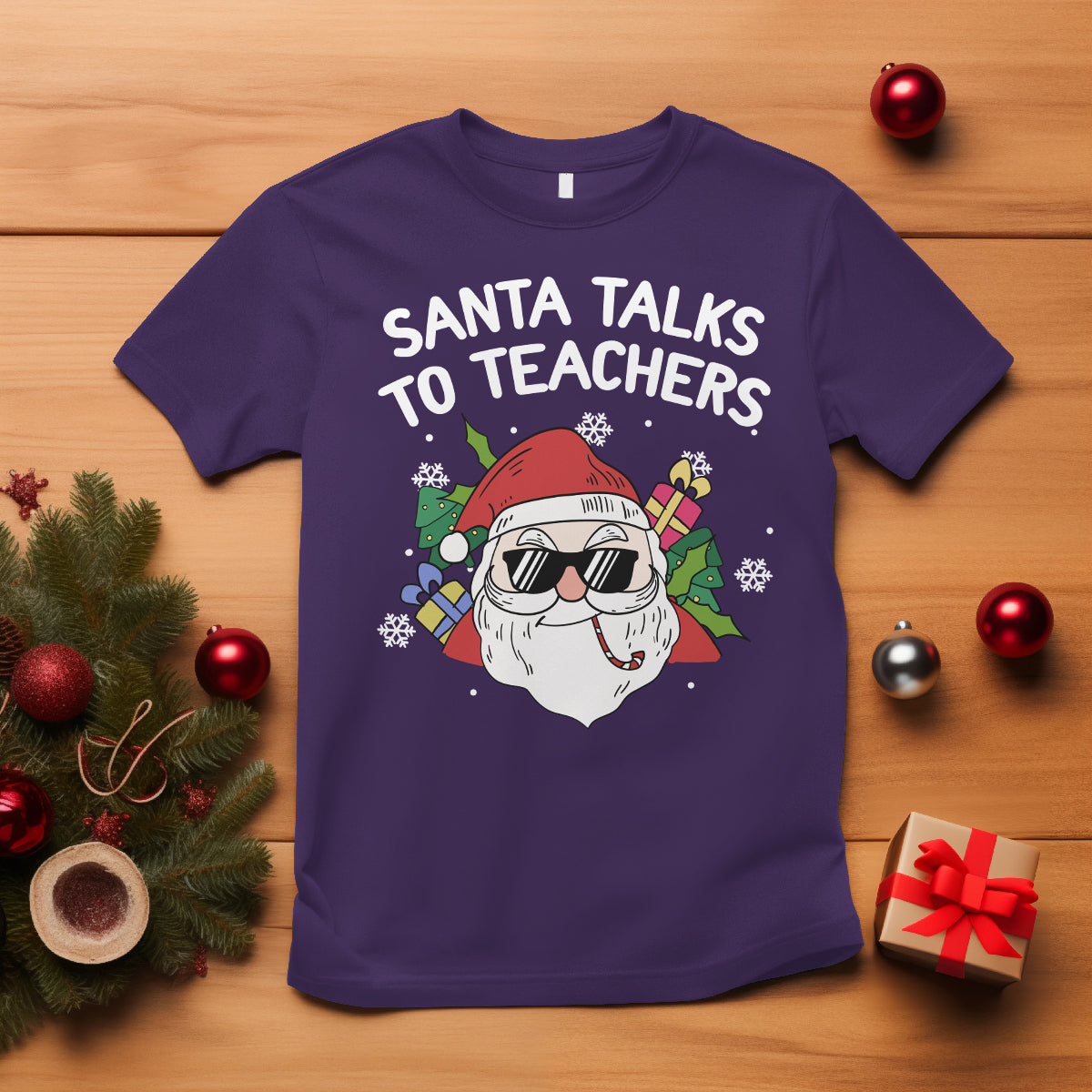 christmas-t-shirt-santa-talks-to-teachers-funny-xmas