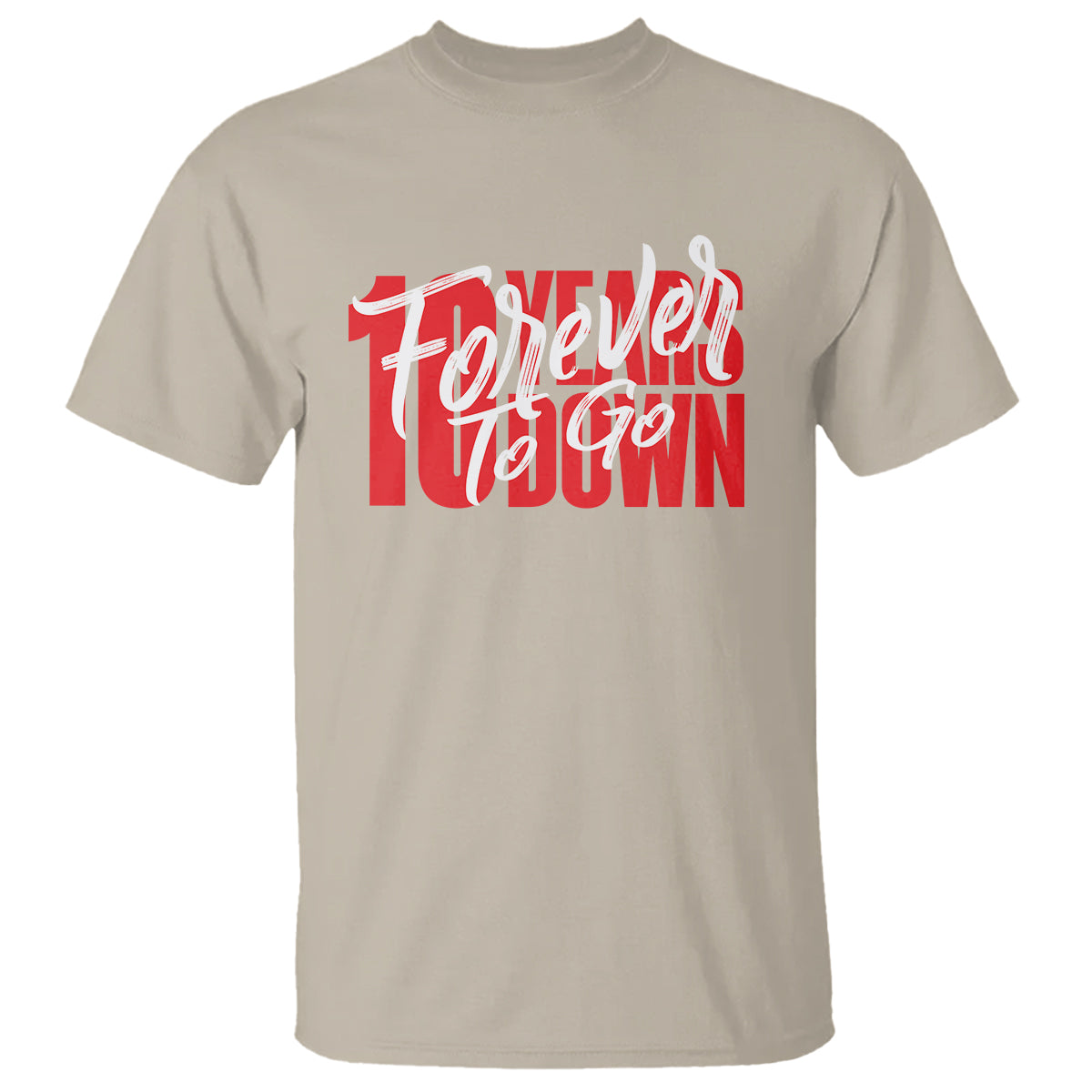 10th-wedding-anniversary-t-shirt-10-years-down-forever-to-go-marriage-couple