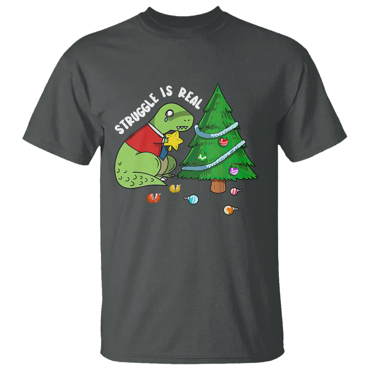 christmas-t-shirt-struggle-is-real-t-rex-christmas-tree-star