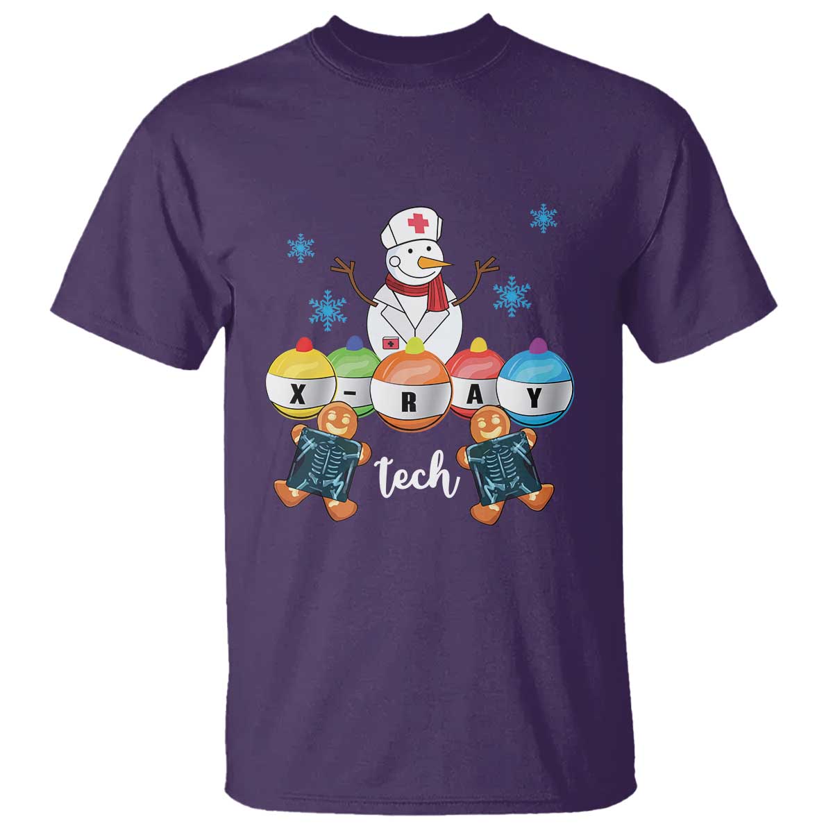 funny-chrsitmas-t-shirt-snowman-nurse-xray-gingerbread