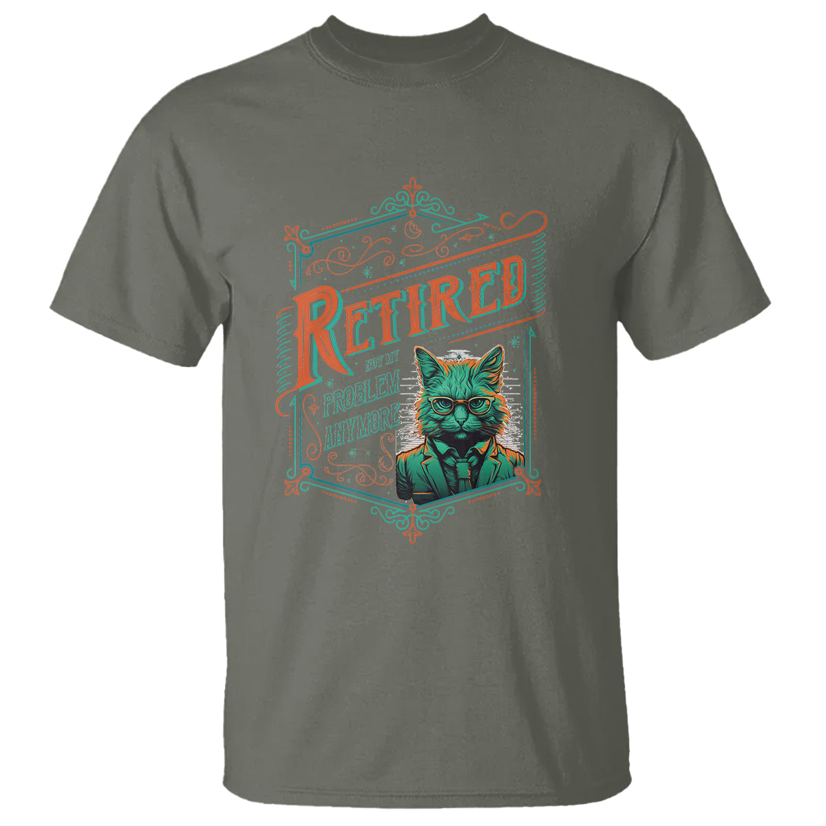 retirement-t-shirt-cool-cat-retired-not-my-problem-anymore