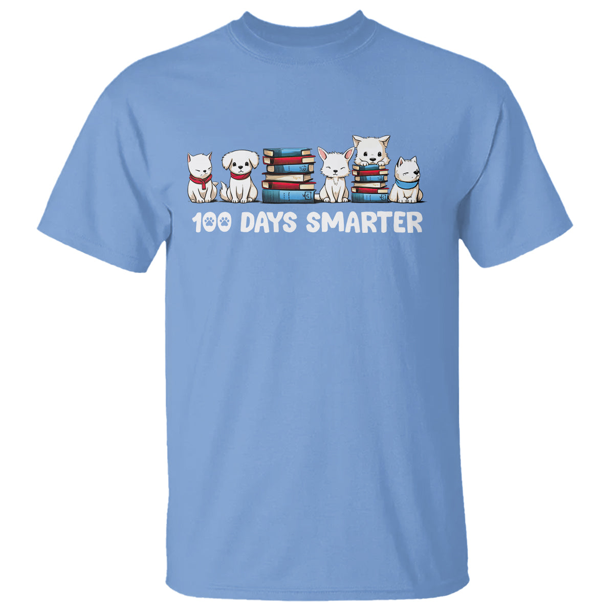 100th-day-of-school-t-shirt-101-days-smarter-cute-dog-puppy-1
