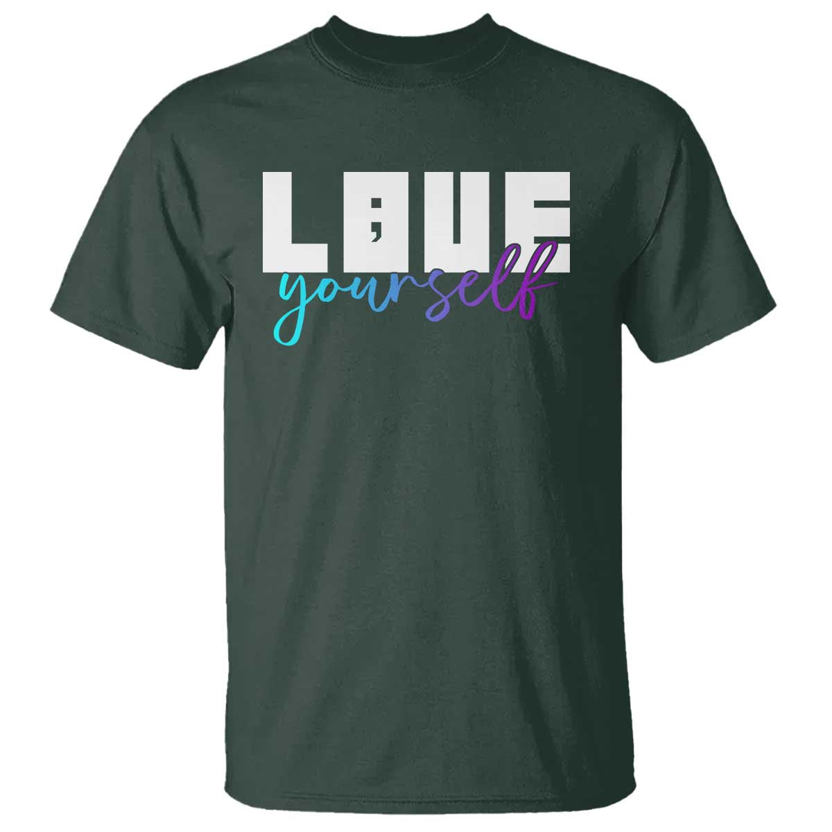 love-yourself-semicolon-suicide-prevention-t-shirt