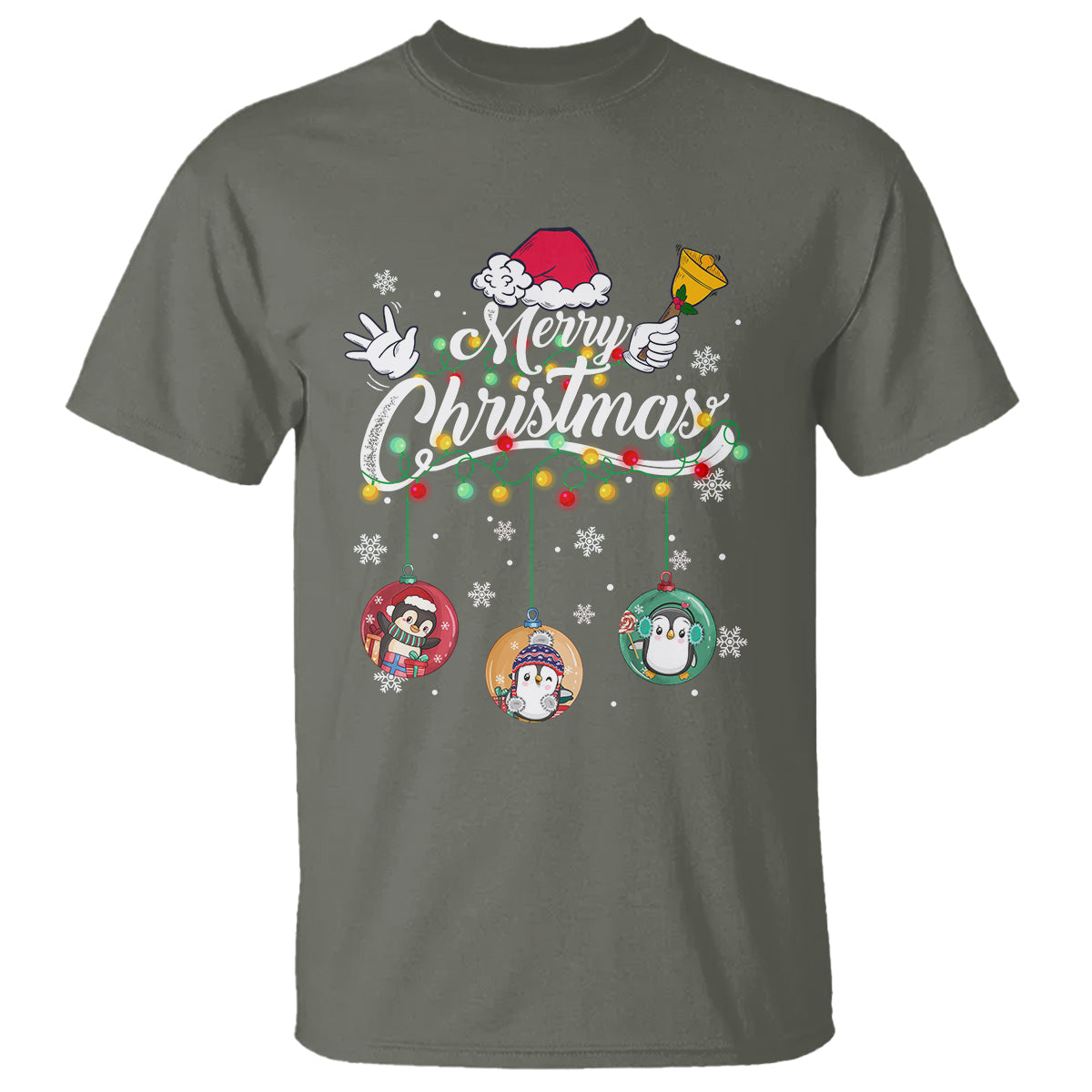 mini-penguin-with-xmas-light-ornaments-balls-merry-christmas-t-shirt