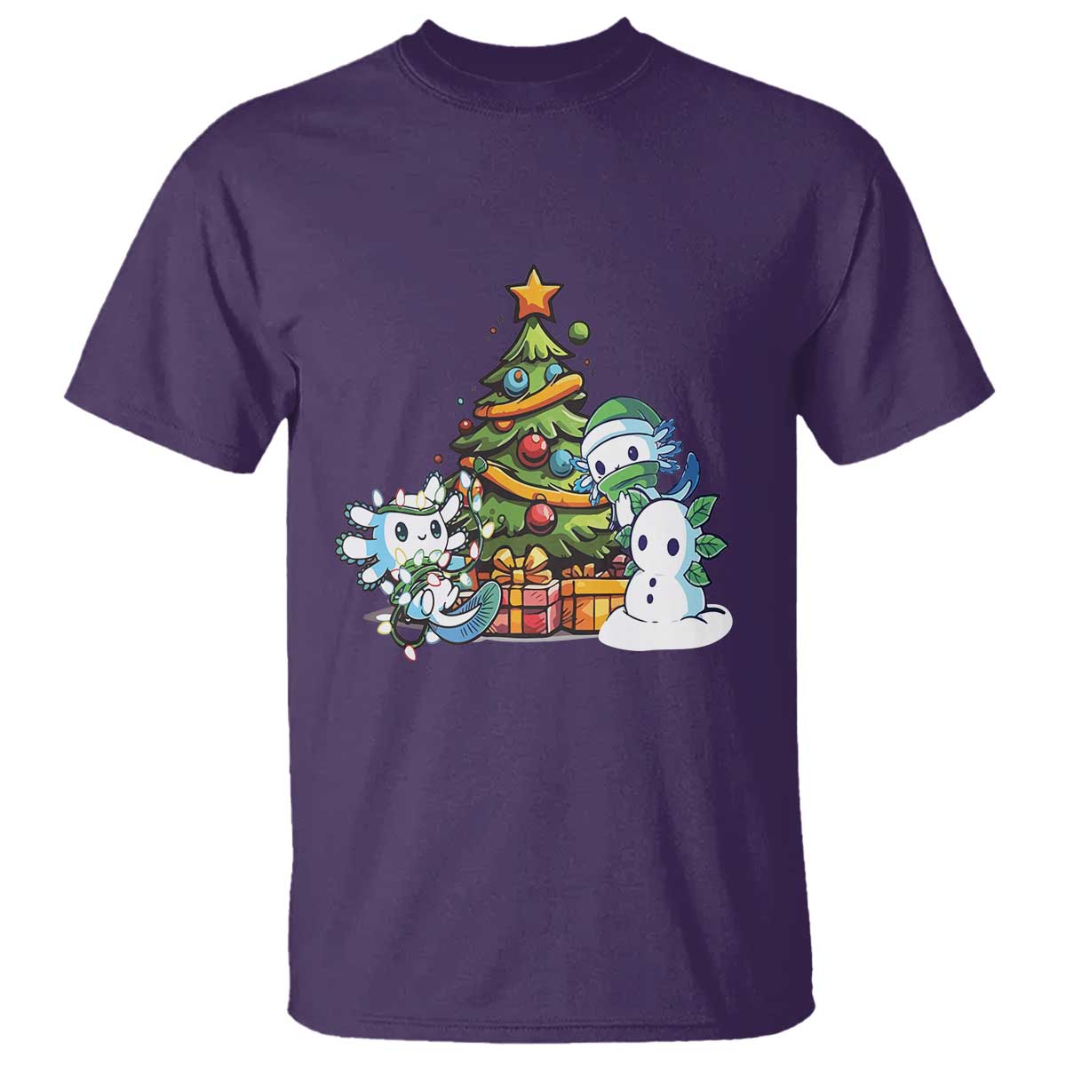 cute-axolotl-christmas-tree-t-shirt