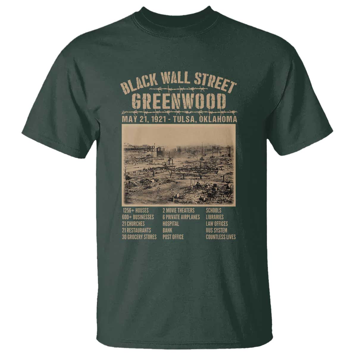 black-wall-street-t-shirt-never-forget-1921-tulsa-black-history-retro