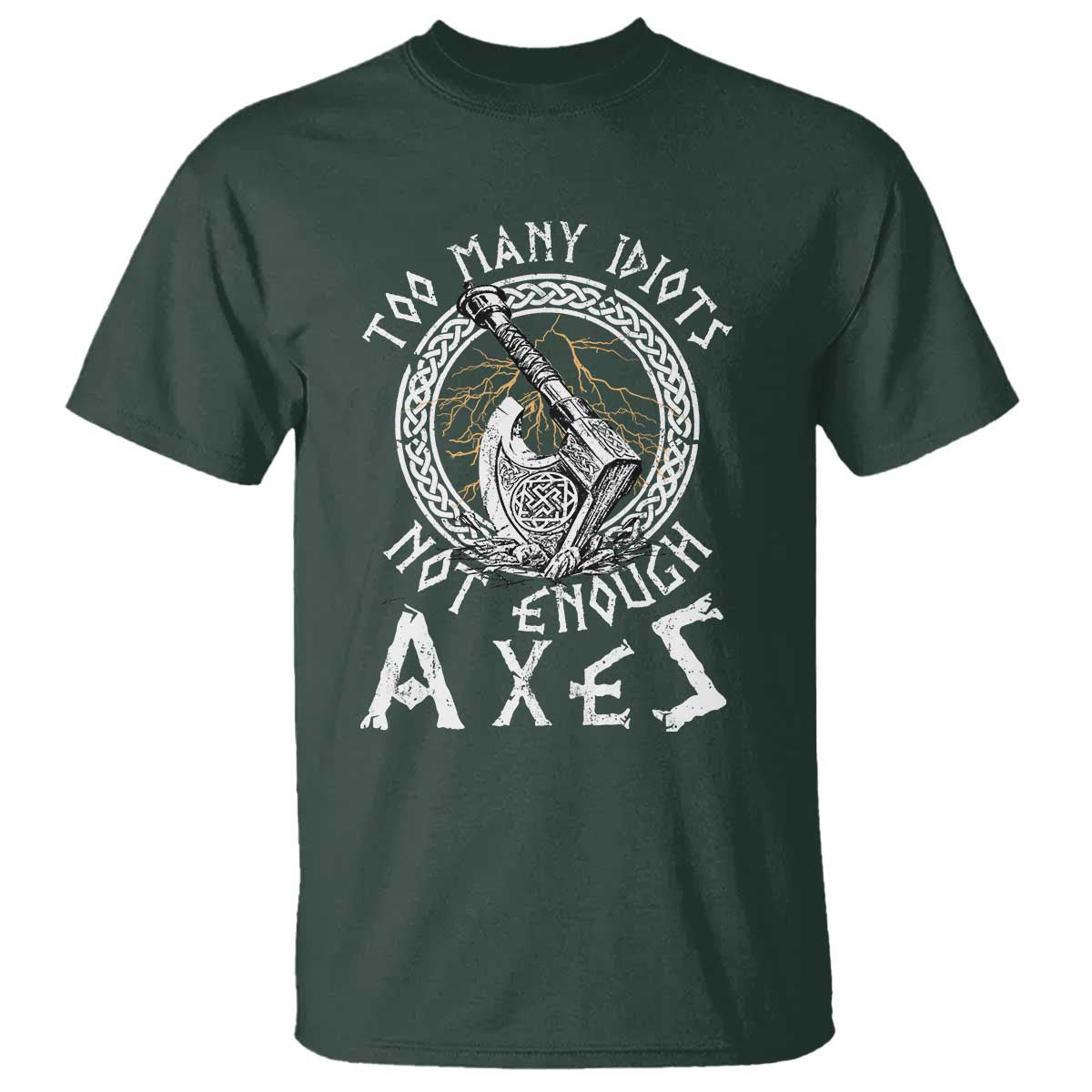 viking-t-shirt-too-many-idiots-not-enough-axes