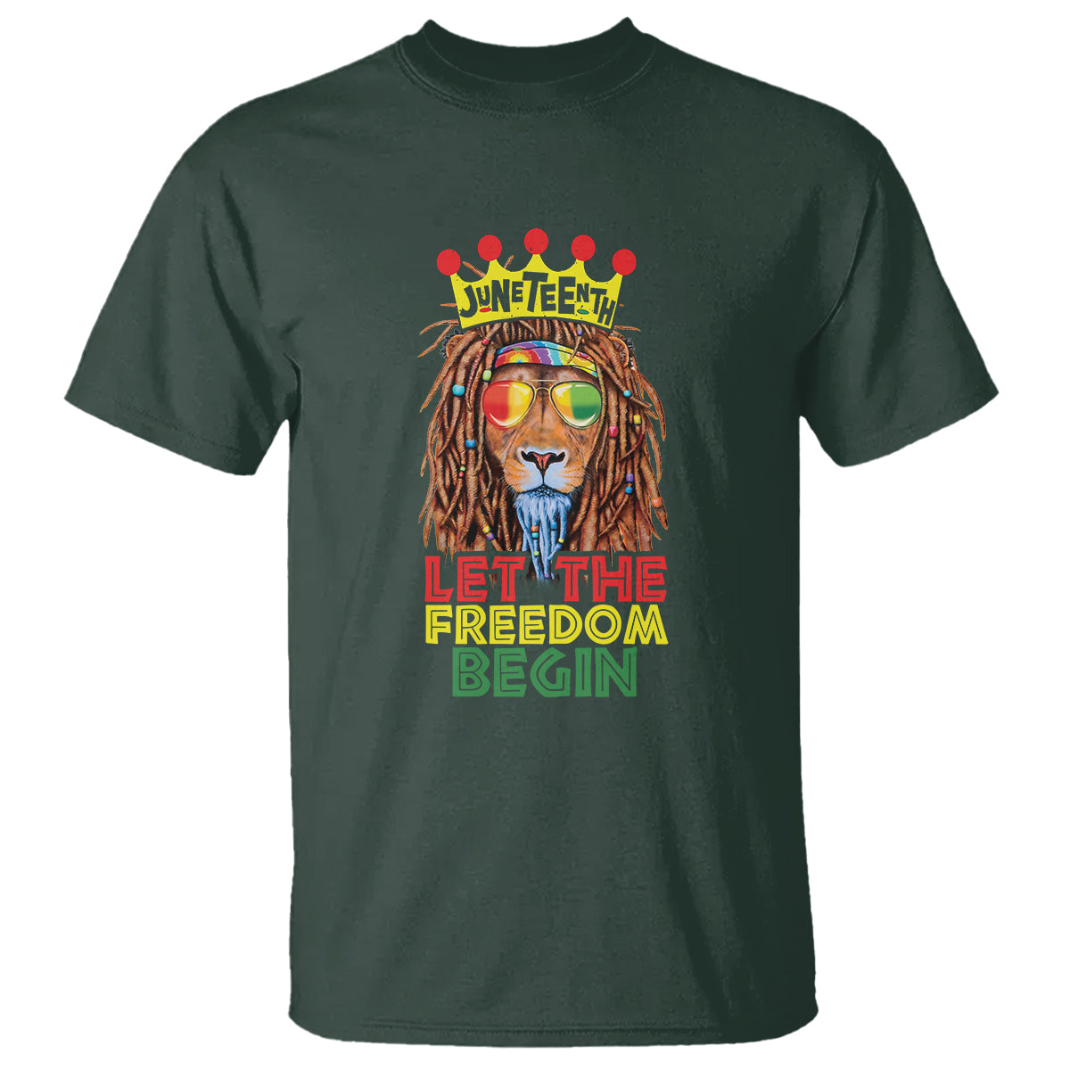 juneteenth-t-shirt-let-the-freedom-begin-lion-rasta