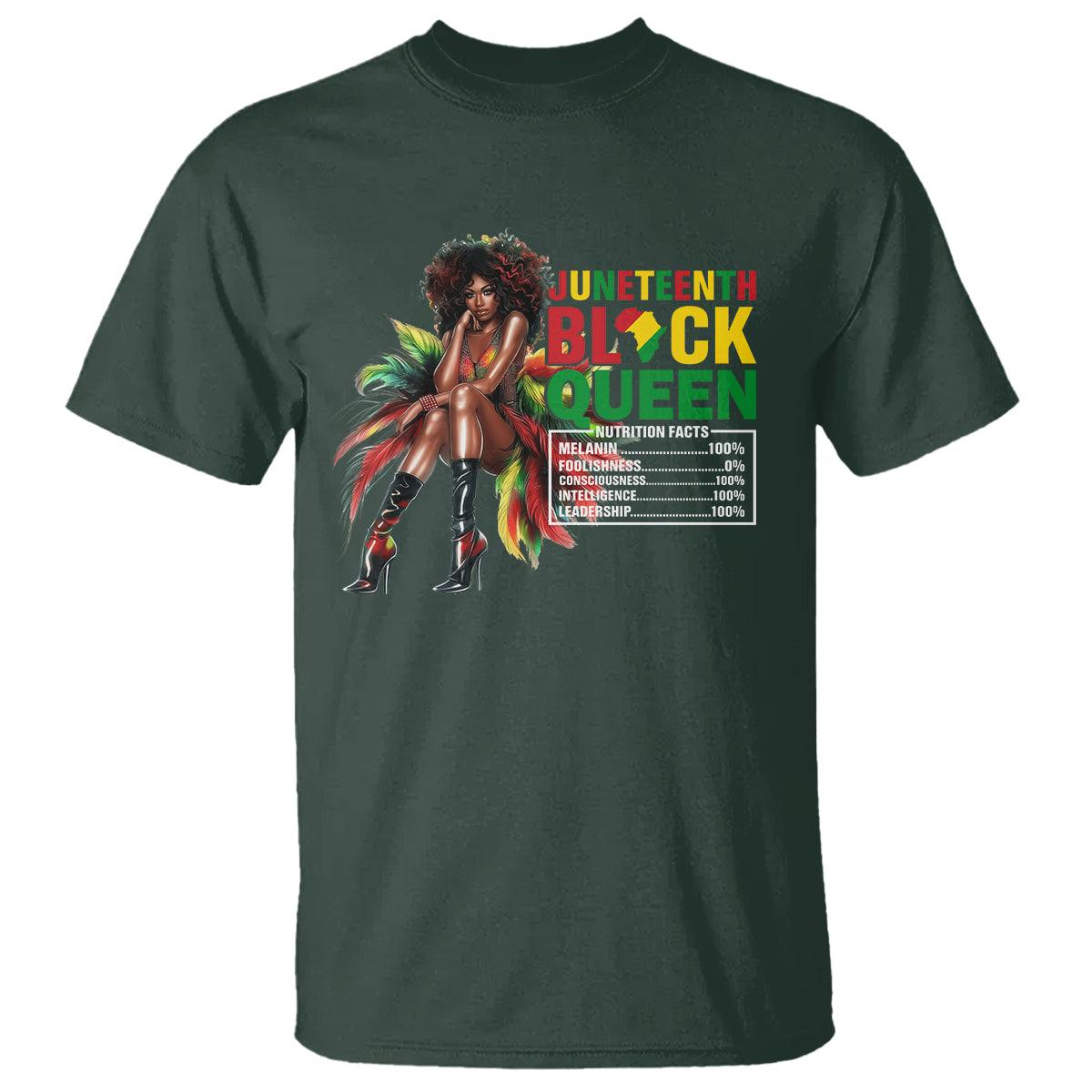 juneteenth-t-shirt-black-queen-nutritional-facts