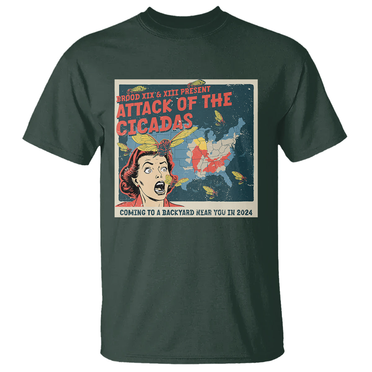 funny-attack-of-the-cicadas-us-tour-2024-t-shirt