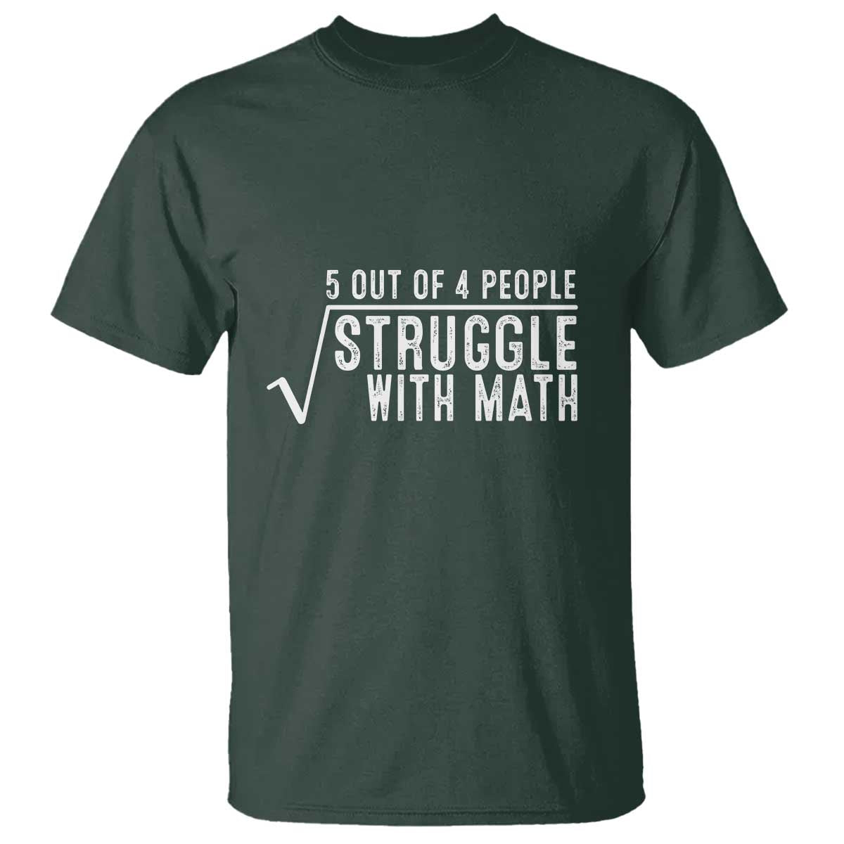 funny-5-of-4-people-struggle-with-math-t-shirt