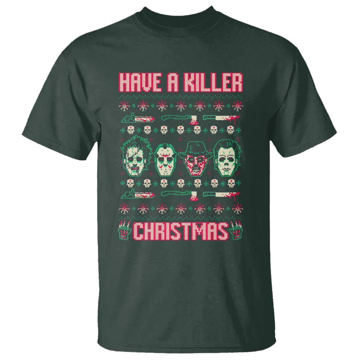horror-xmas-t-shirt-have-a-killer-christmas-horror-characters