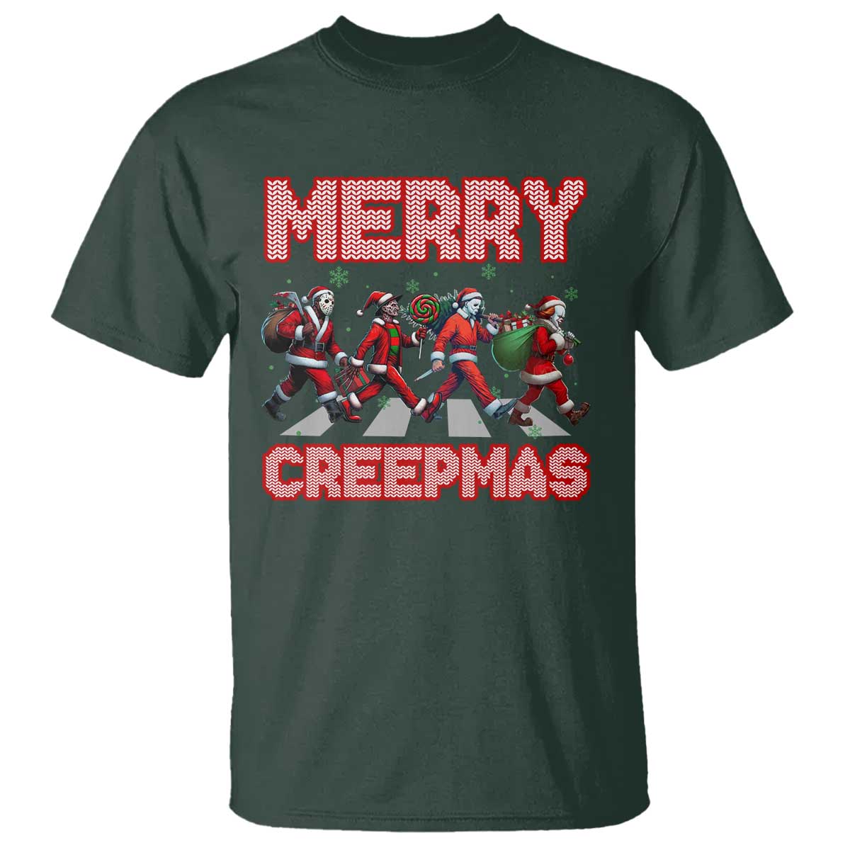 horror-christmas-t-shirt-merry-creepmas-horror-characters