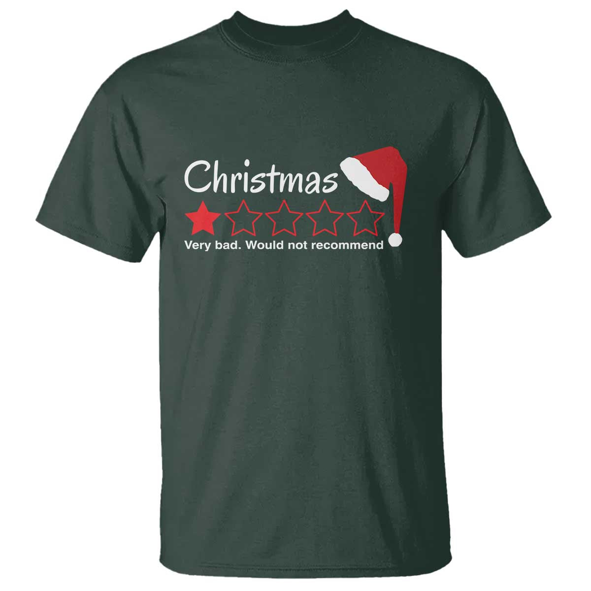 funny-christmas-bah-humbug-t-shirt-one-star-very-bad-would-not-recommend