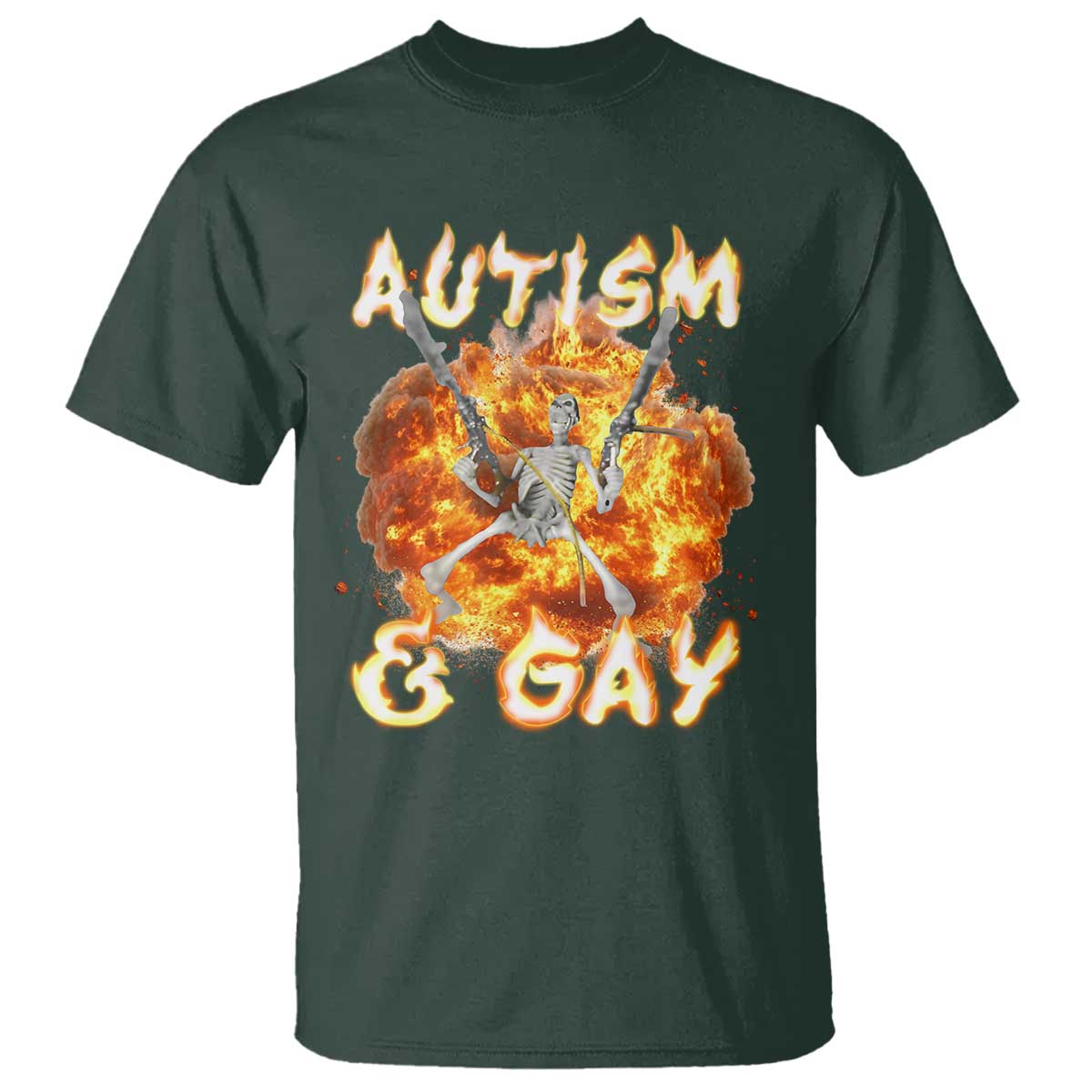 funny-skeleton-meme-t-shirt-autistic-and-gay