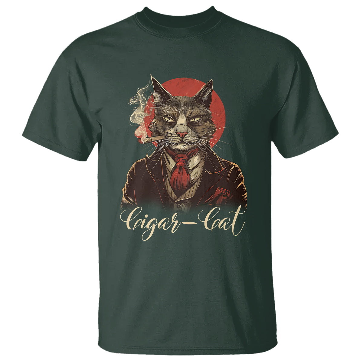cigar-smoker-cat-lover-cigarcat-t-shirt