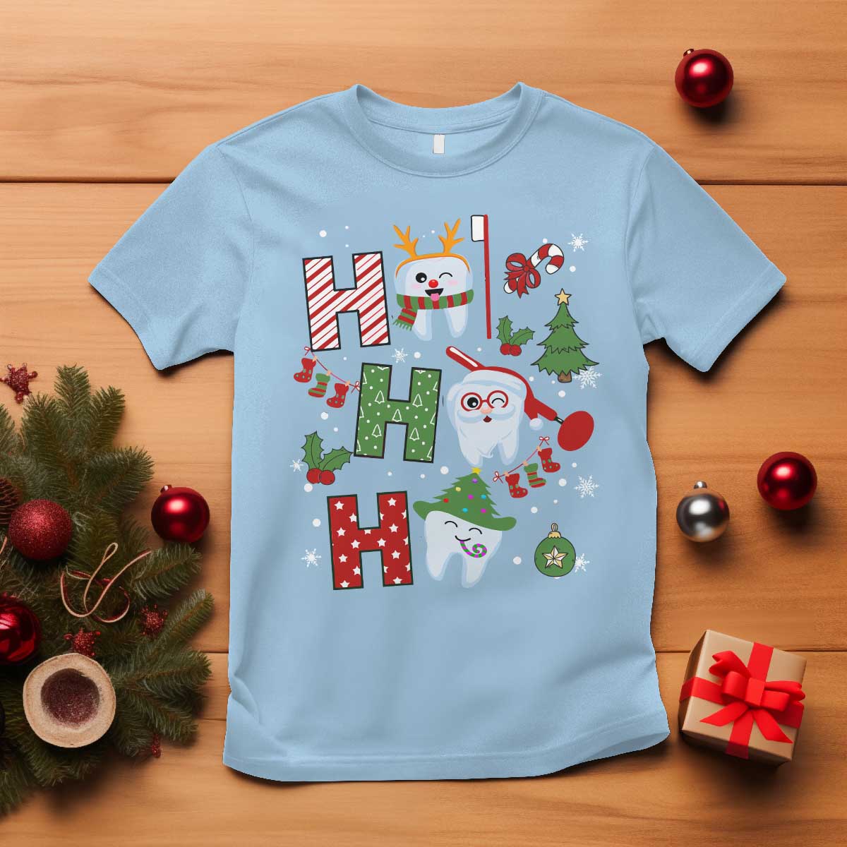 dentist-christmas-ho-ho-ho-funny-tooth-dental-t-shirt