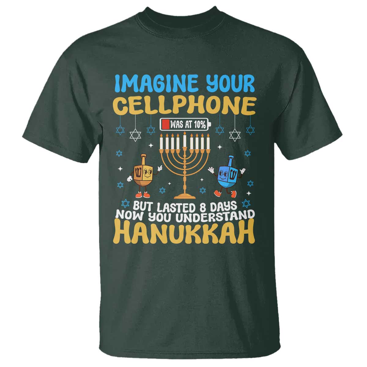 funny-hanukkah-t-shirt-imagine-cellphone-was-at-10-percent