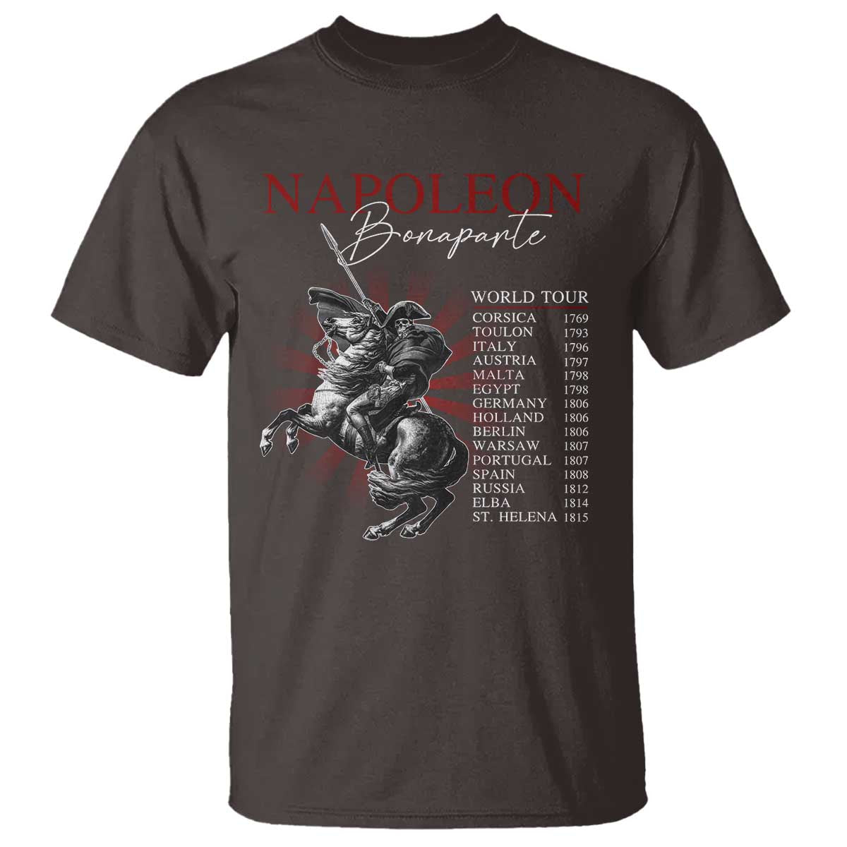 funny-history-lover-t-shirt-napoleon-bonaparte-world-tour