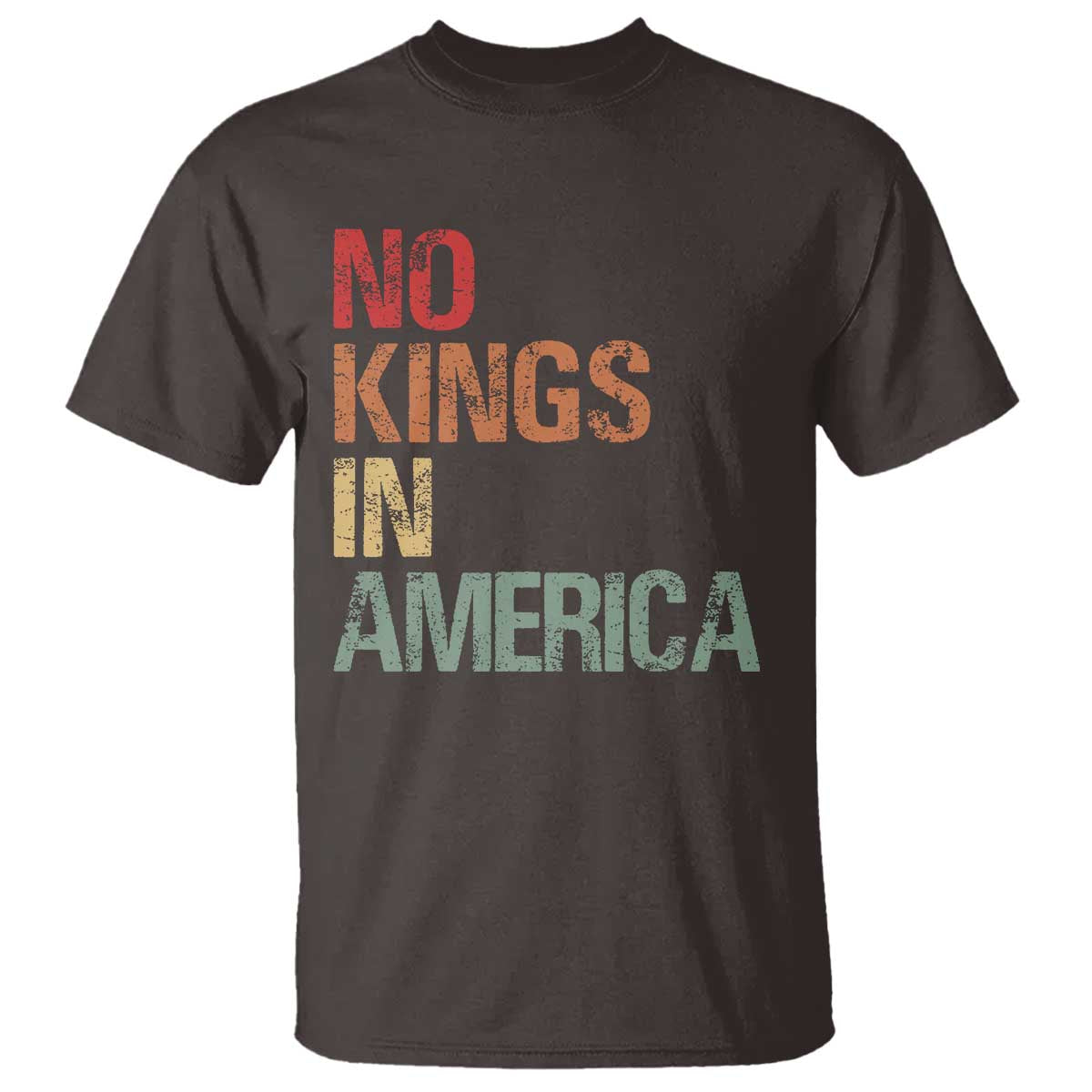 retro-no-kings-in-america-t-shirt