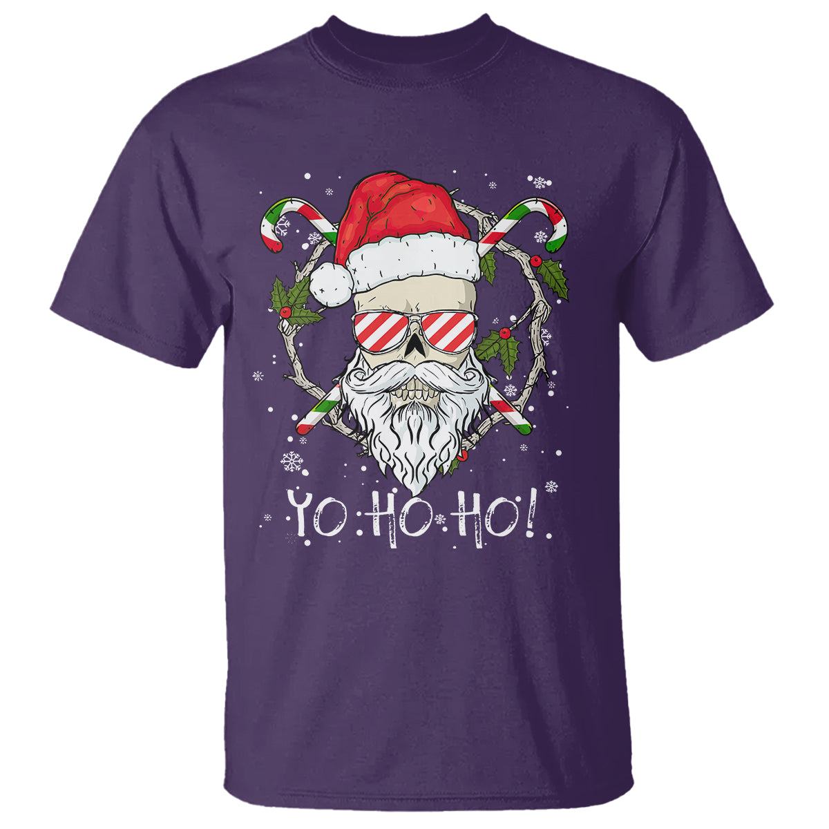 christmas-t-shirt-skull-santa-beard-sunglass-candy-cane