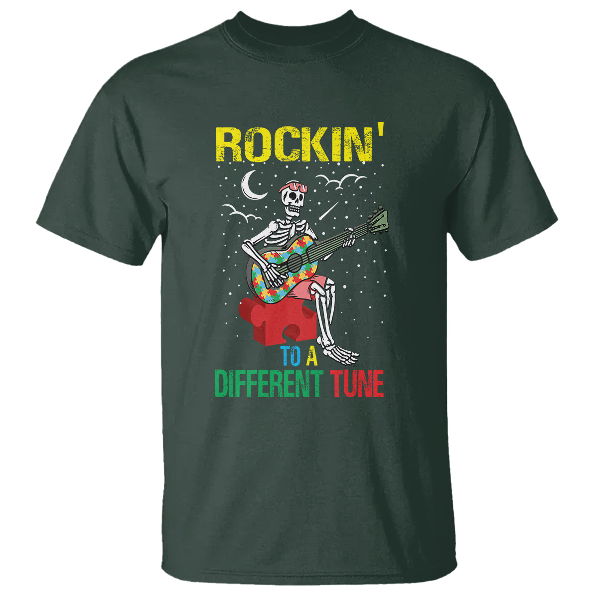 autism-awareness-t-shirt-rockin-to-a-different-tune-skeleton