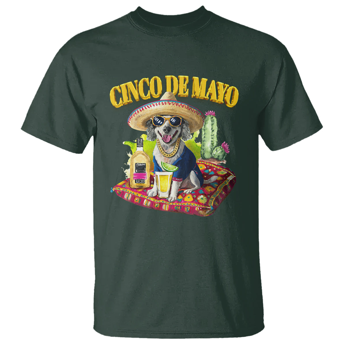 cinco-de-mayo-dog-lover-t-shirt-funny-cool-dog-mexican-sombrero-drinking-tequila