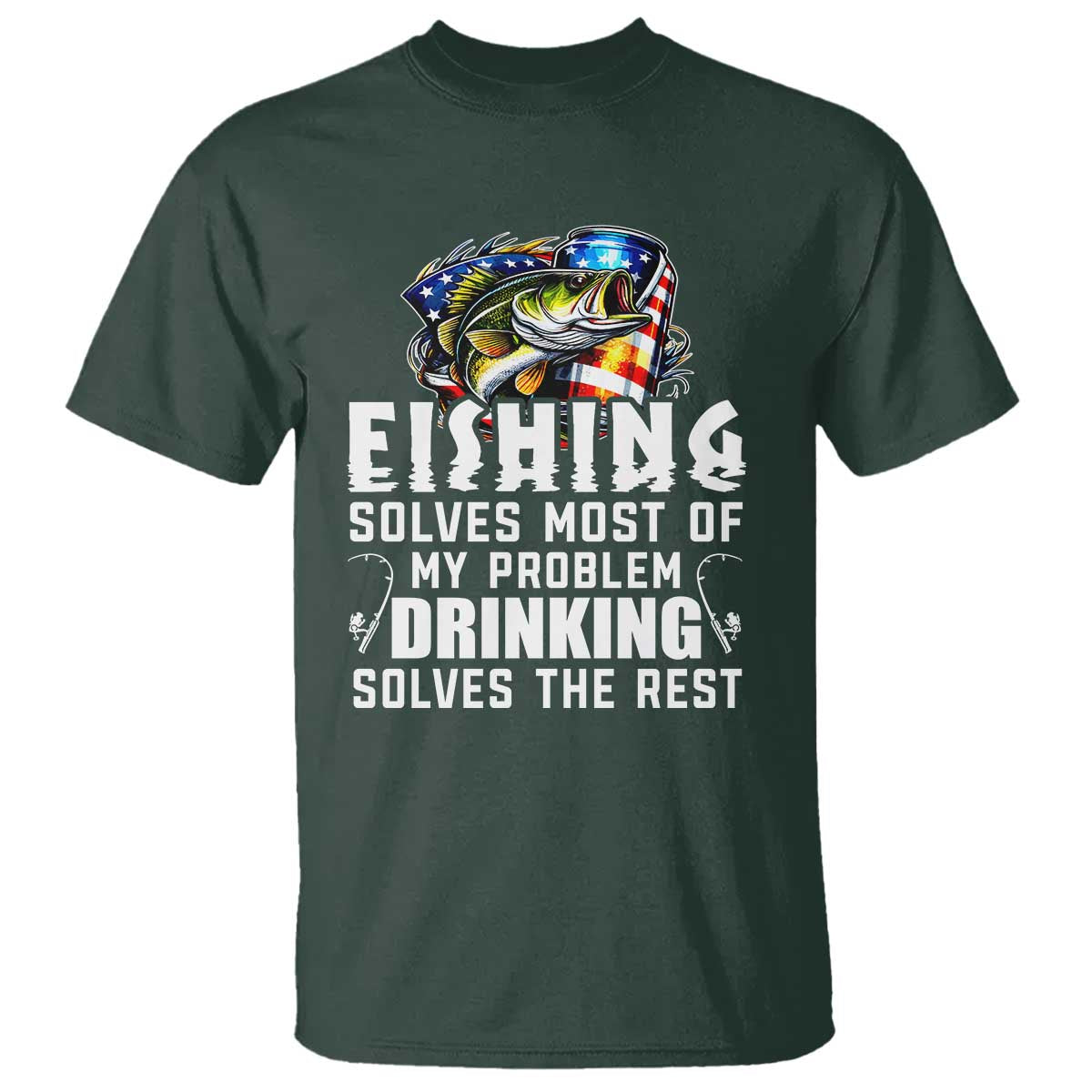funny-fishing-drinking-t-shirt-fishing-solves-most-of-my-problems-drinking-solves-the-rest