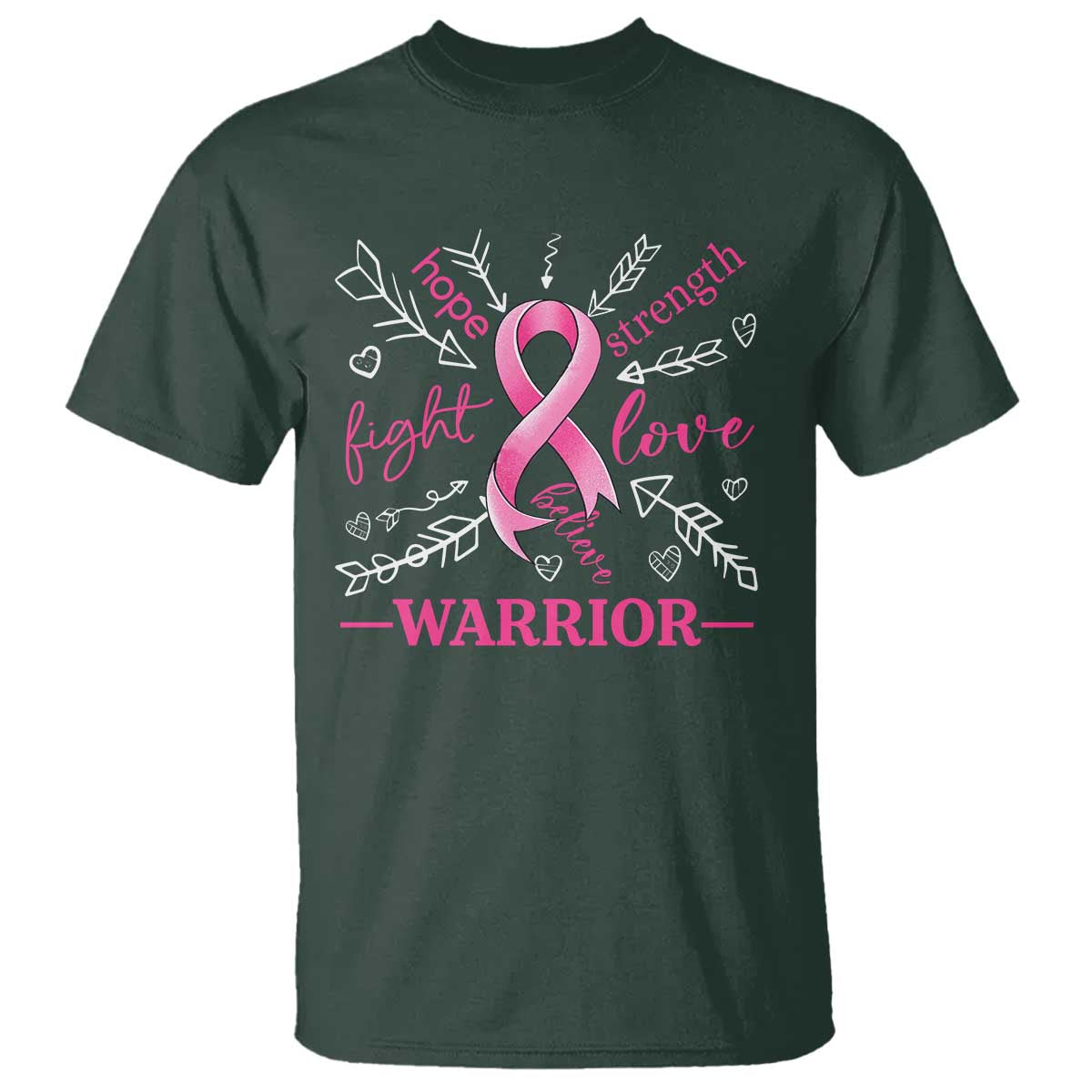 breast-cancer-warrior-t-shirt-love-fight-strength-hope-arrow-pink-ribbon