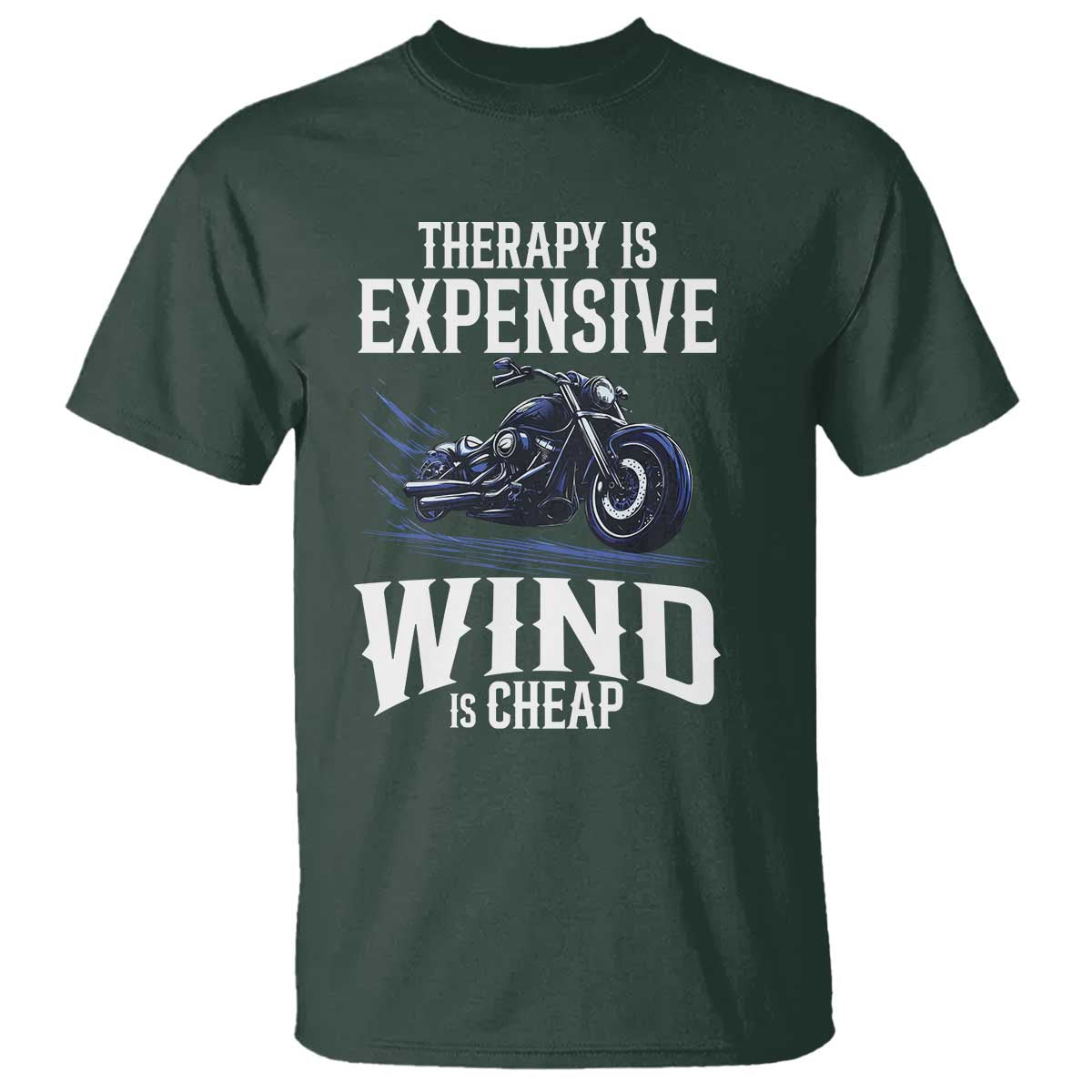 motorcycle-rider-t-shirt-therapy-is-expensive-wind-is-cheap