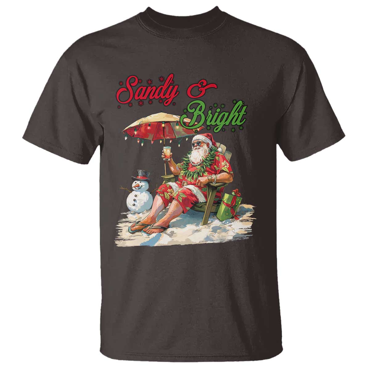 funny-christmas-in-july-t-shirt-sandy-and-bright-santa-at-the-beach