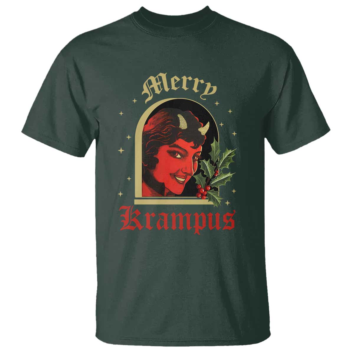 horror-christmas-female-krampus-t-shirt