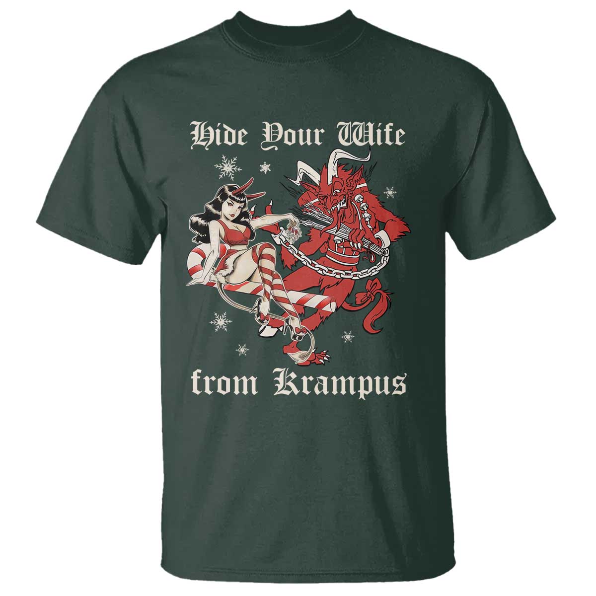 funny-christmas-t-shirt-hide-your-wife-from-krampus