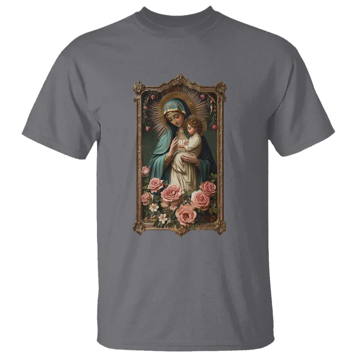 marian-catholic-ave-maria-t-shirt-blessed-mother-mary-hail-vintage-aesthetic