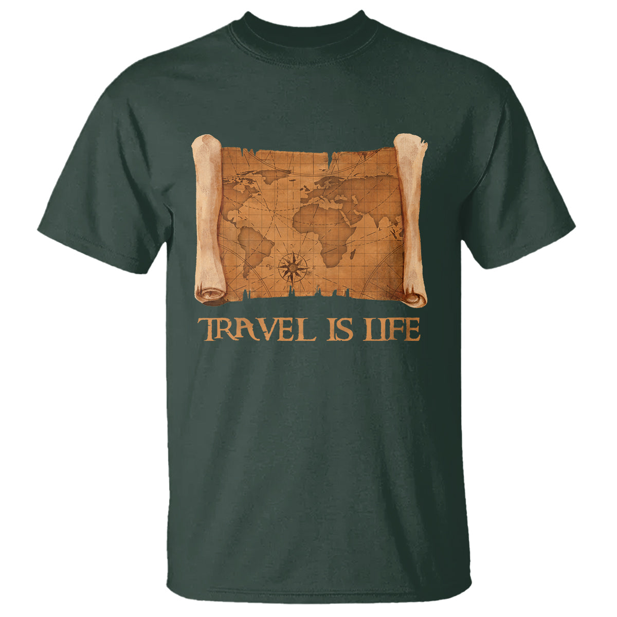 travel-is-life-t-shirt-vintage-world-map-traveling