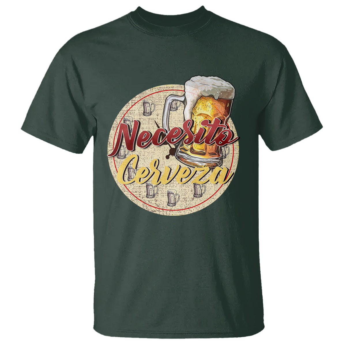 mexican-drinking-t-shirt-necesito-cerveza-mexico-beer-lover