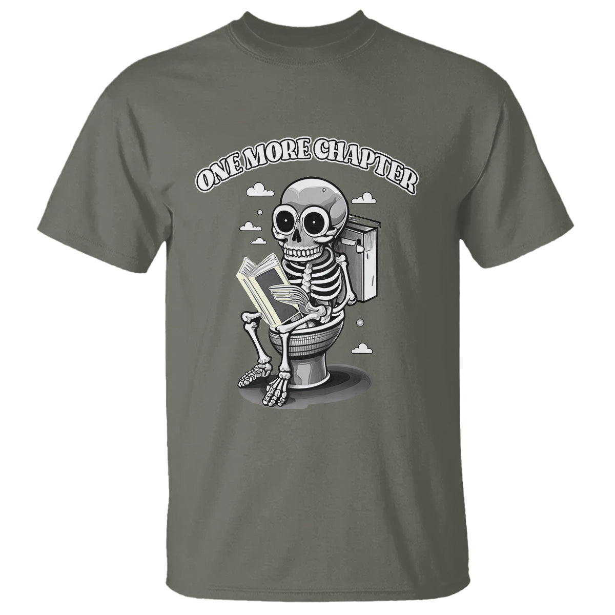 book-lover-t-shirt-one-more-chapter-bookaholic-skeleton