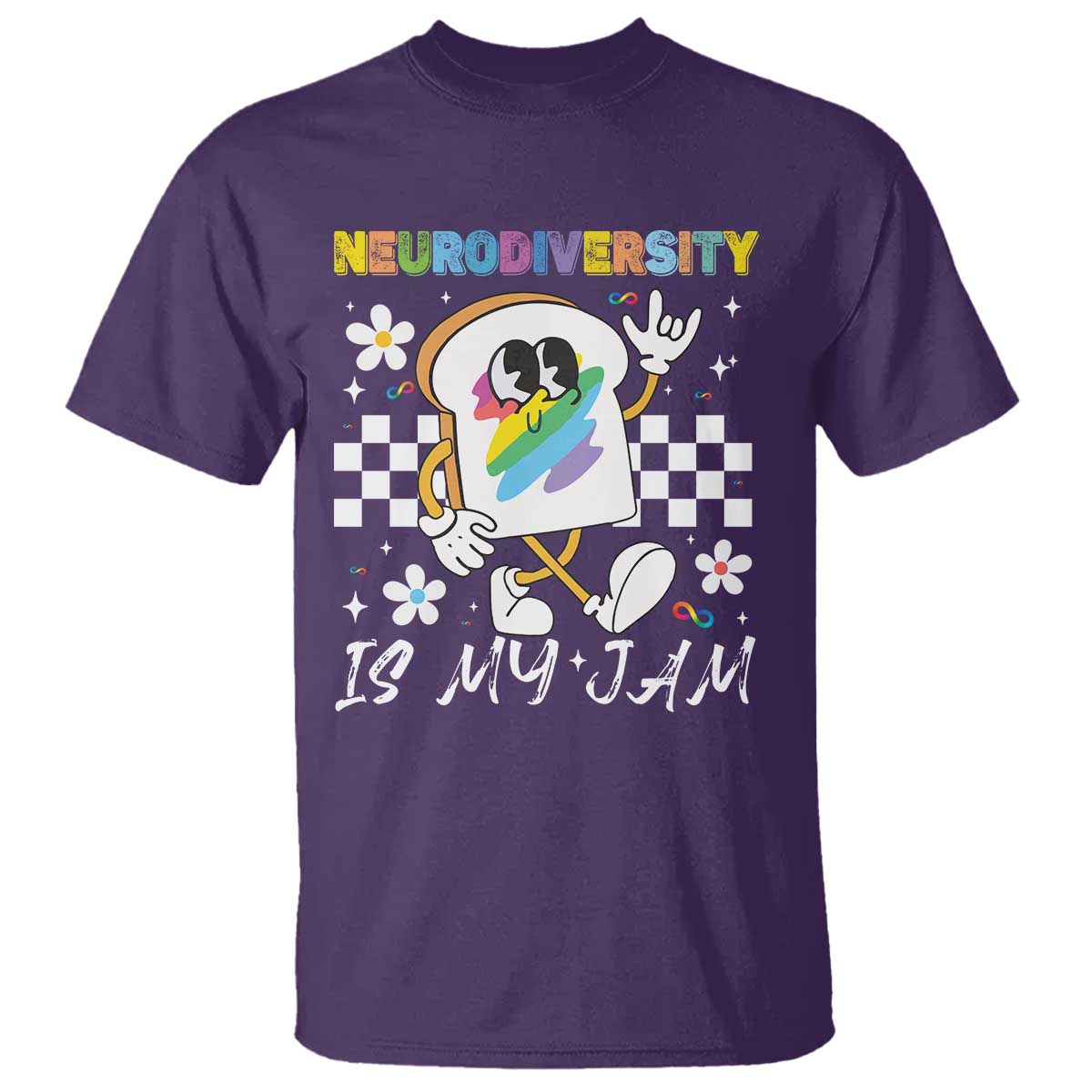 Neurodiversity Is My Jam Inclusion Autism Support T Shirt Special Education Teacher Para Gift